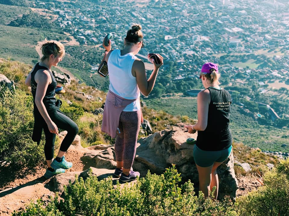 Lung Transplant survivors hiked up Lions Head to honour other survivors!