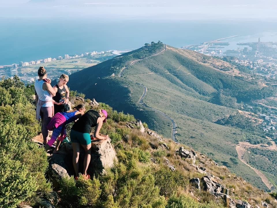 Lung Transplant survivors hiked up Lions Head to honour other survivors!