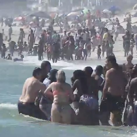 Cape Town New Year's beach rescue shows another side to "race relations" in South Africa!