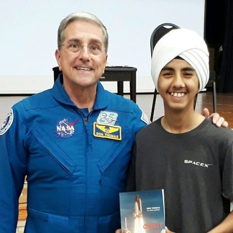 15 year old Lead SA Hero is on his way to Advanced Space Academy... and possibly Mars! Rajveer Jolly