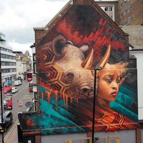 Acclaimed South African Artist, Sonny, Completes Global Mural Tour and Raises Funds for Endangered Wildlife Through Sold-Out NYC Exhibition.