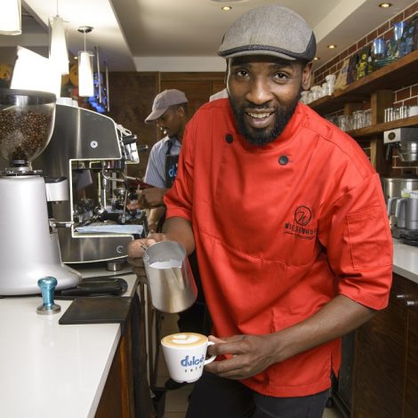 Khulekani "Khule" Mpala has just won top technical honours at the Speciality Coffee Association of Southern Africa's National Coffee Competition! Barista
