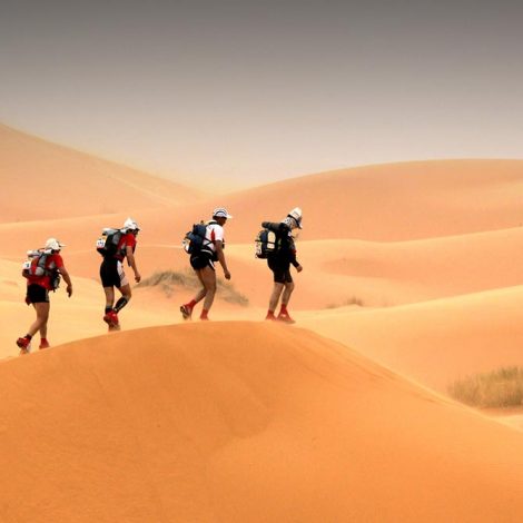 South African takes on gruelling marathon in the Sahara to honour Landmine Victims