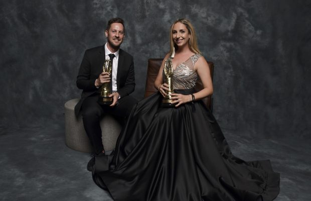 Watch: Tali Babes reacts to winning a SAFTA... the Oscars of SA!