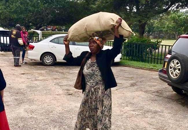 Billionaire offers house to Gogo who carried donation to Idai victims
