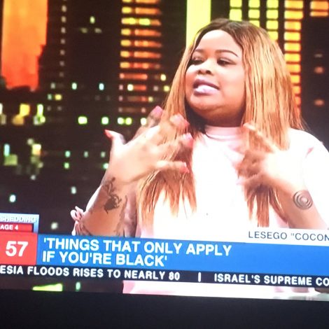 Coconut Kelz joined eNCA in the studio to discuss the state of the nation, but South Africa missed the joke!