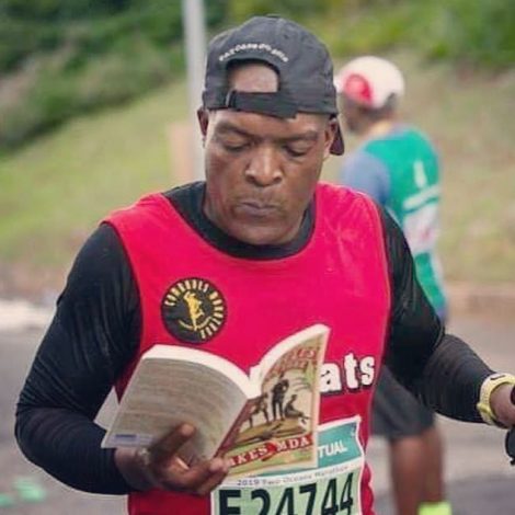 An Advocate is running marathons while reading books! Advocate Marukgwane Moremogolo  2