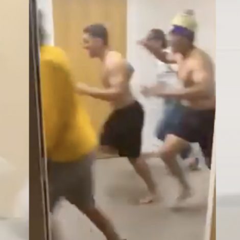 Watch: Ferocious Duck attacks helpless students