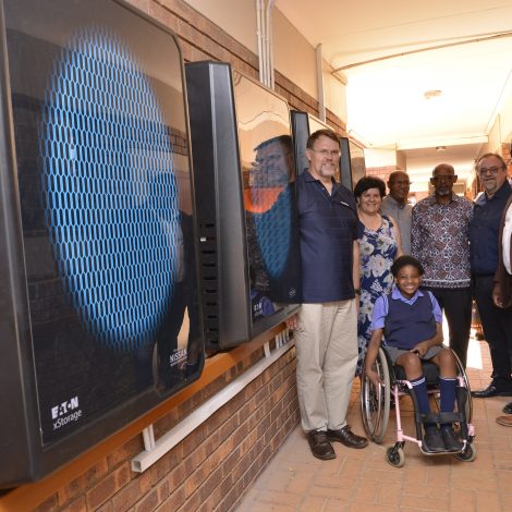 Local car manufacturer powers up school with a sustainable energy solution Nissan South Africa