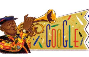 Google commemorates Hugh Masekela with birthday Doodle