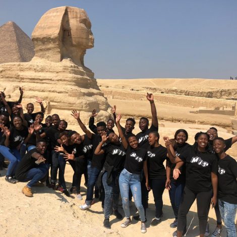Mzansi Youth Choir impresses Egyptian president at Arab and African Youth Platform.