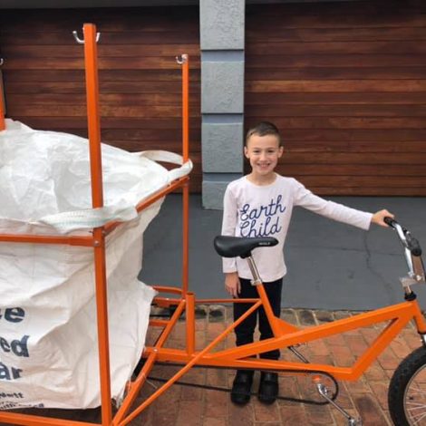 recycling bike