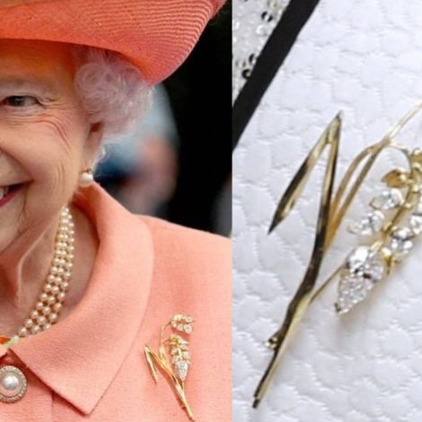 The Queen has been spotted wearing a South African's local jewellery designer piece!!!