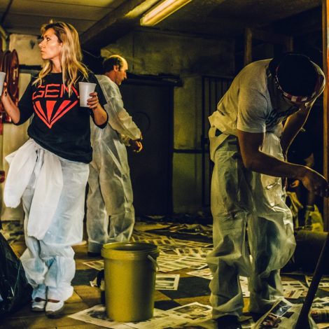 A well-known theatre in a local township had fallen to ruins, but a group of volunteers spent a full day refurbishing the establishment to bring it, and the community back to life.