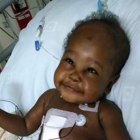 Celebrating Lwanele: Baby goes viral with the happiest smile after a life-saving operation!