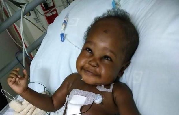 Celebrating Lwanele: Baby goes viral with the happiest smile after a life-saving operation!