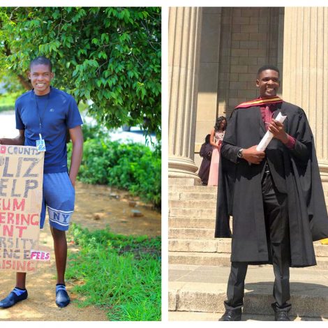 From Beggar to Postgraduate: This is Lwazi's incredible story!
