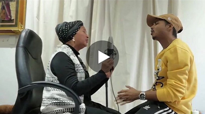 Ashur Petersen and his mom just hit 4 million views with their cover of "A Whole New World" from Disney's Aladdin. 
