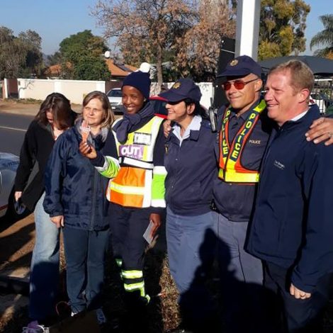 OUTsurance Pointswoman celebrated by SAPS and community! Margaret Maela 1