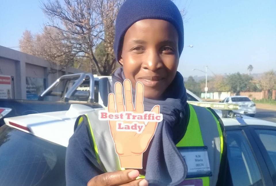 OUTsurance Pointswoman celebrated by SAPS and community! Margaret Maela 1