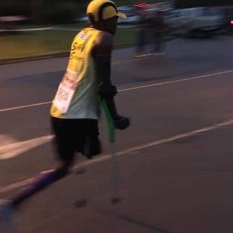 Tributes pour in for Xolani Luvuno after nearly finishing the Comrades!