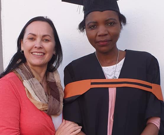 Domestic worker graduates with BA degree in Psychology