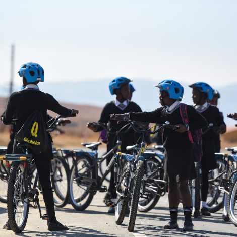 Another 1 000 bicycles distributed to a disadvantaged community!