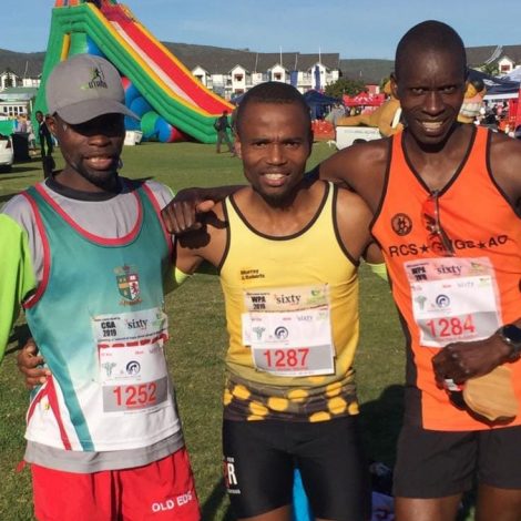 Siviwe Wizzy Runner's transport breaks down, hitchhikes to get there... and then wins the race!!!