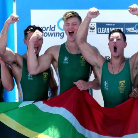 South African Junior Rowers win Silver at the World Rowing Championships