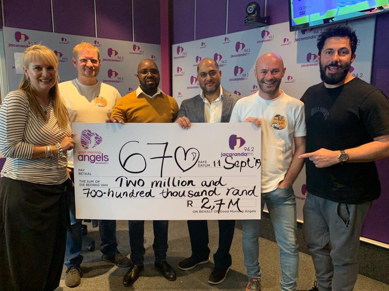 Local radio station raises R2,7 million for Children’s Hospital!
