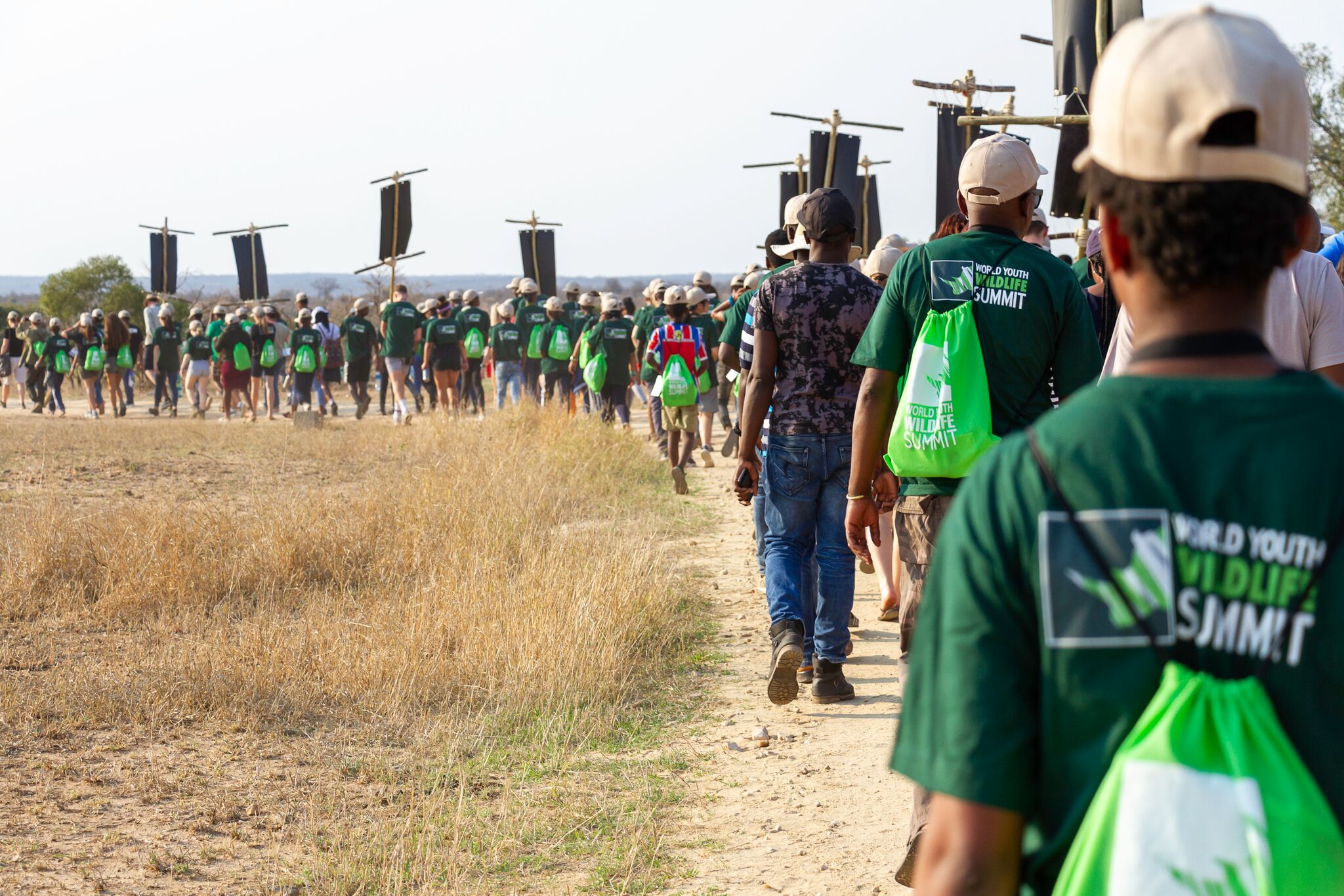 Youth representing 16 Nations pledge to protect wildlife!