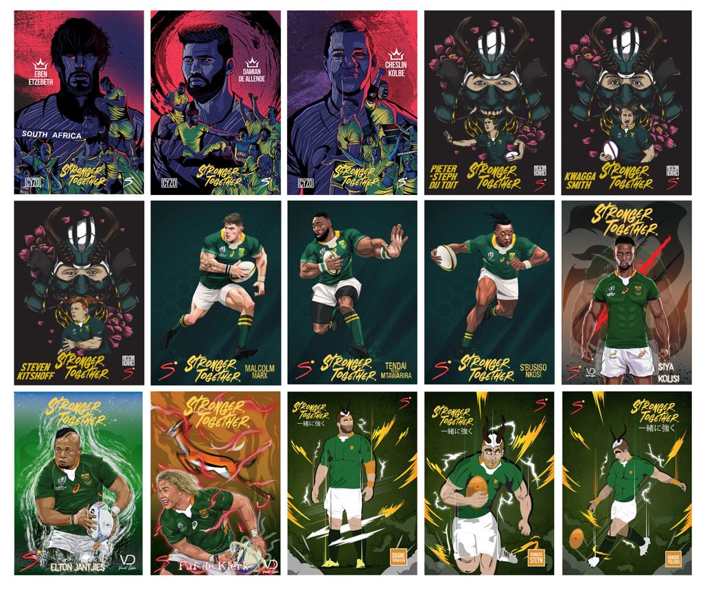 Gallery of Champions: Young SA artists create beautiful World Cup