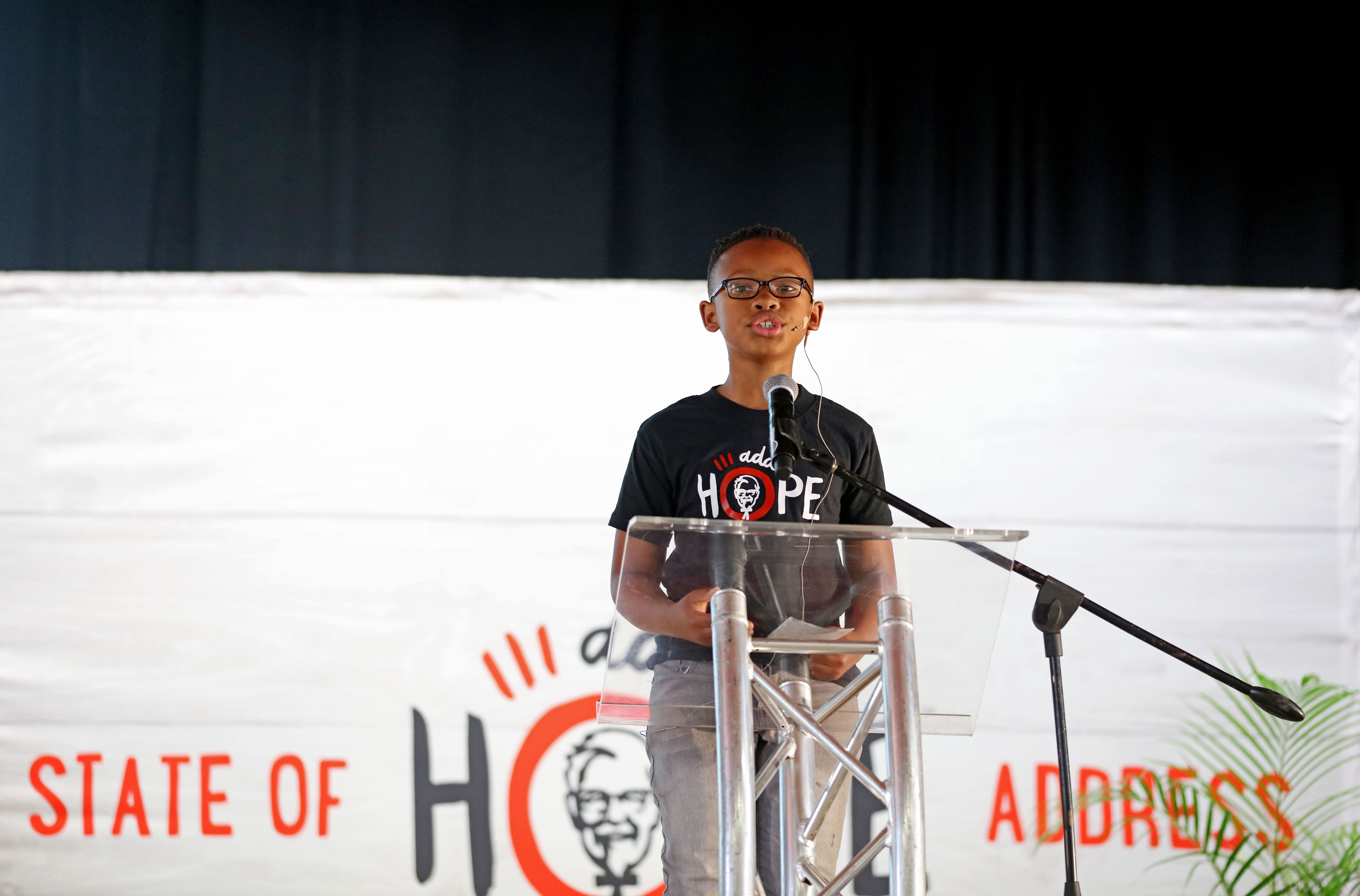 State of Hope Address: Young South African speaks to government about the hunger crisis!