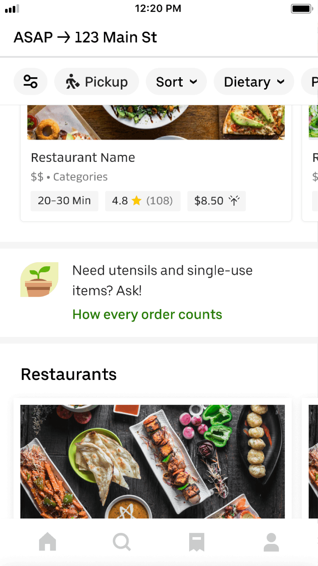 War on Waste: Uber Eats are ditching single-use plastics!