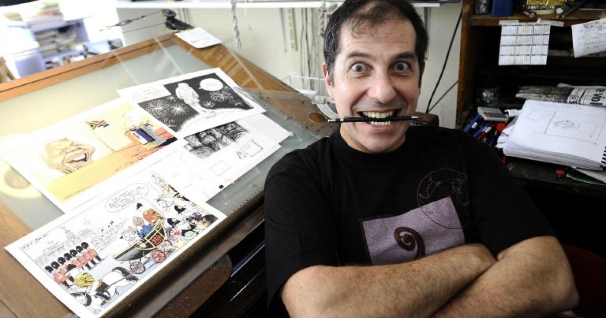 Cartoonist Zapiro receives highest honour for Arts from French President