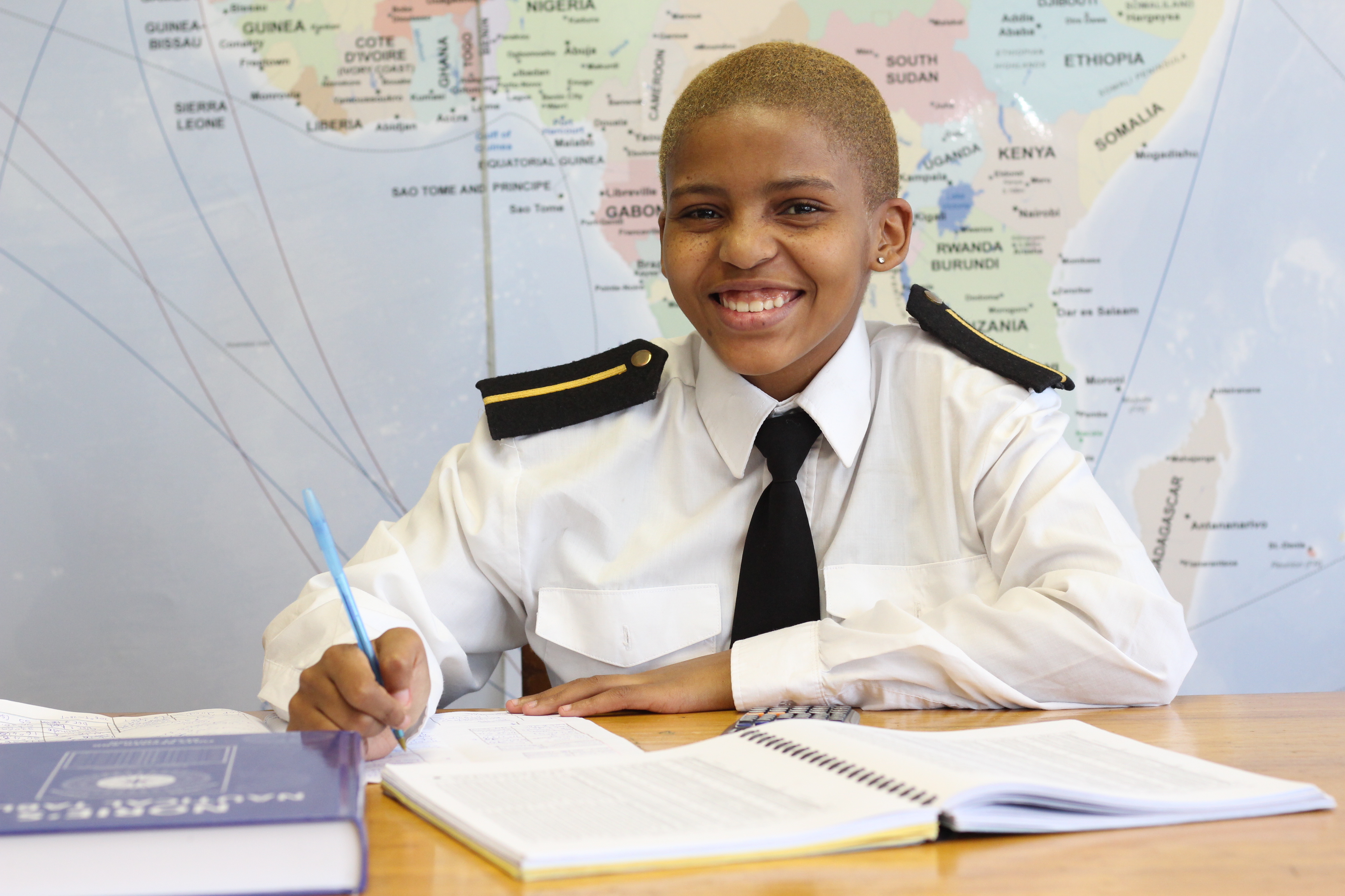 Sesona Mjuleni Young maritime student aims to break the gender bias at sea!