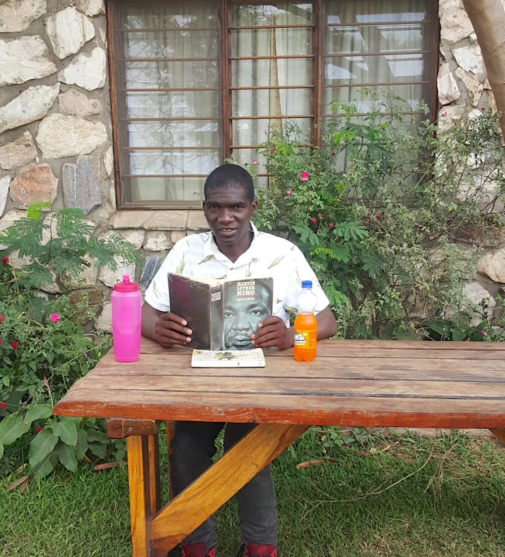 Golden Lubuwa - He started school at 17, and finished in just 6 years!!!
