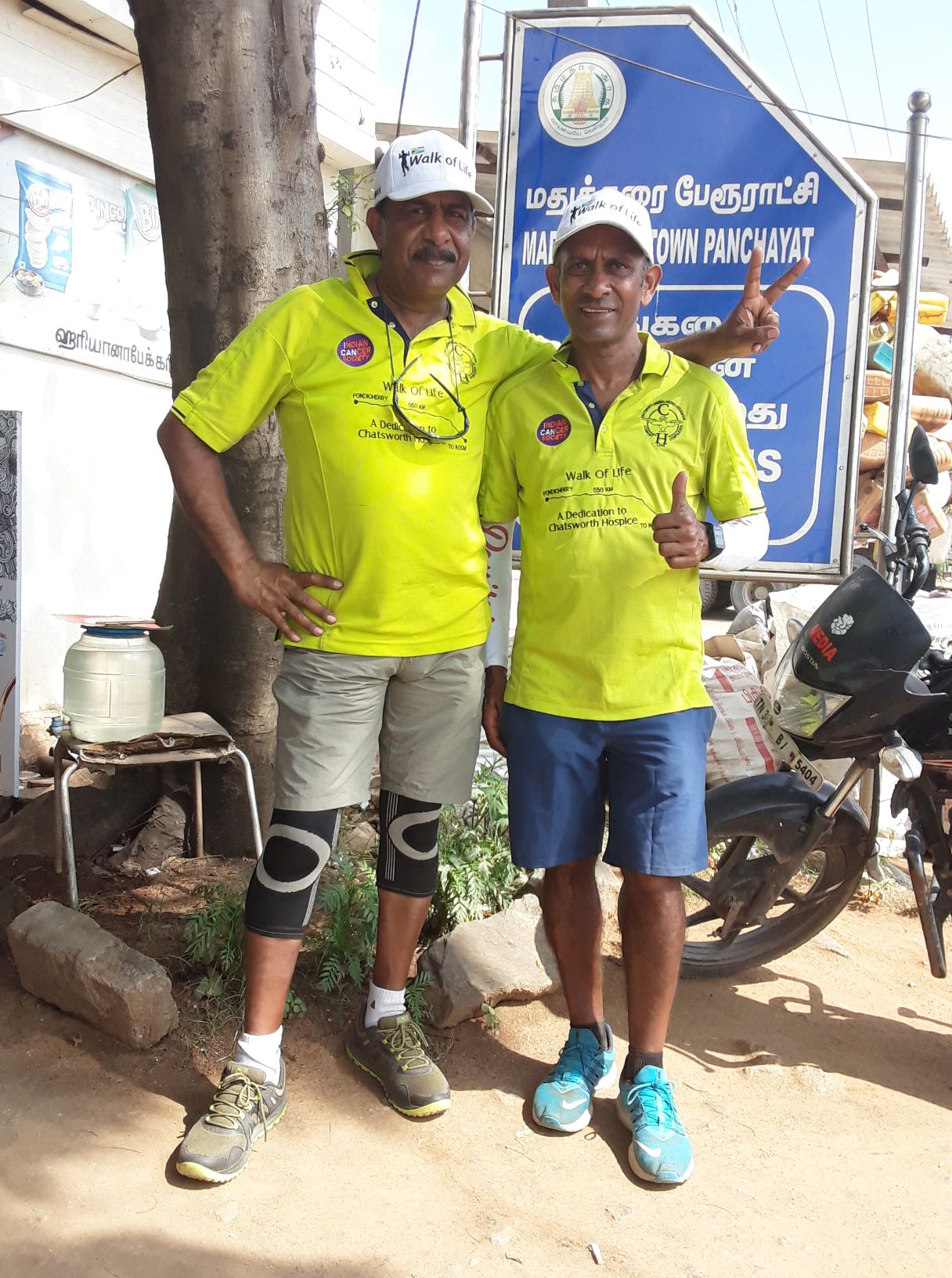 Durban Grandad helps raise R350k for charity in epic 574km trek across India
