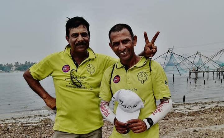 Durban Grandad helps raise R350k for charity in epic 574km trek across India