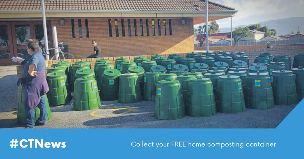 City of Cape Town pilot residential composting giving free composting bins