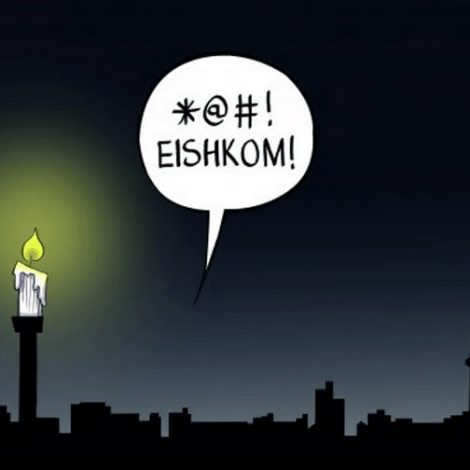 action flags and logos eishkom eskom loadshedding electricity