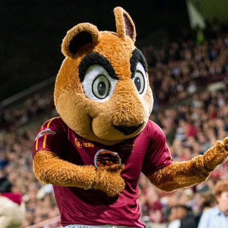 Pokkel challenged a Stellenbosch University Campus Security officer to a dance-off during last night’s Varsity Cup game and some would say that he lost.