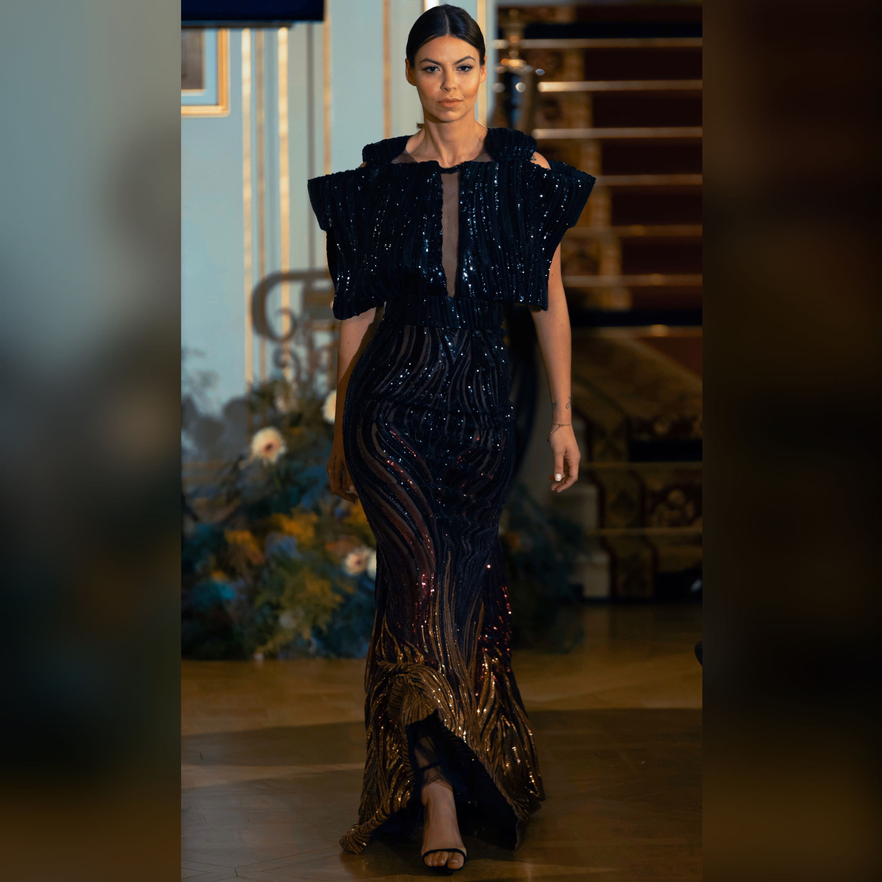 South African who designed dresses for Beyonce, showcases his work in Paris!