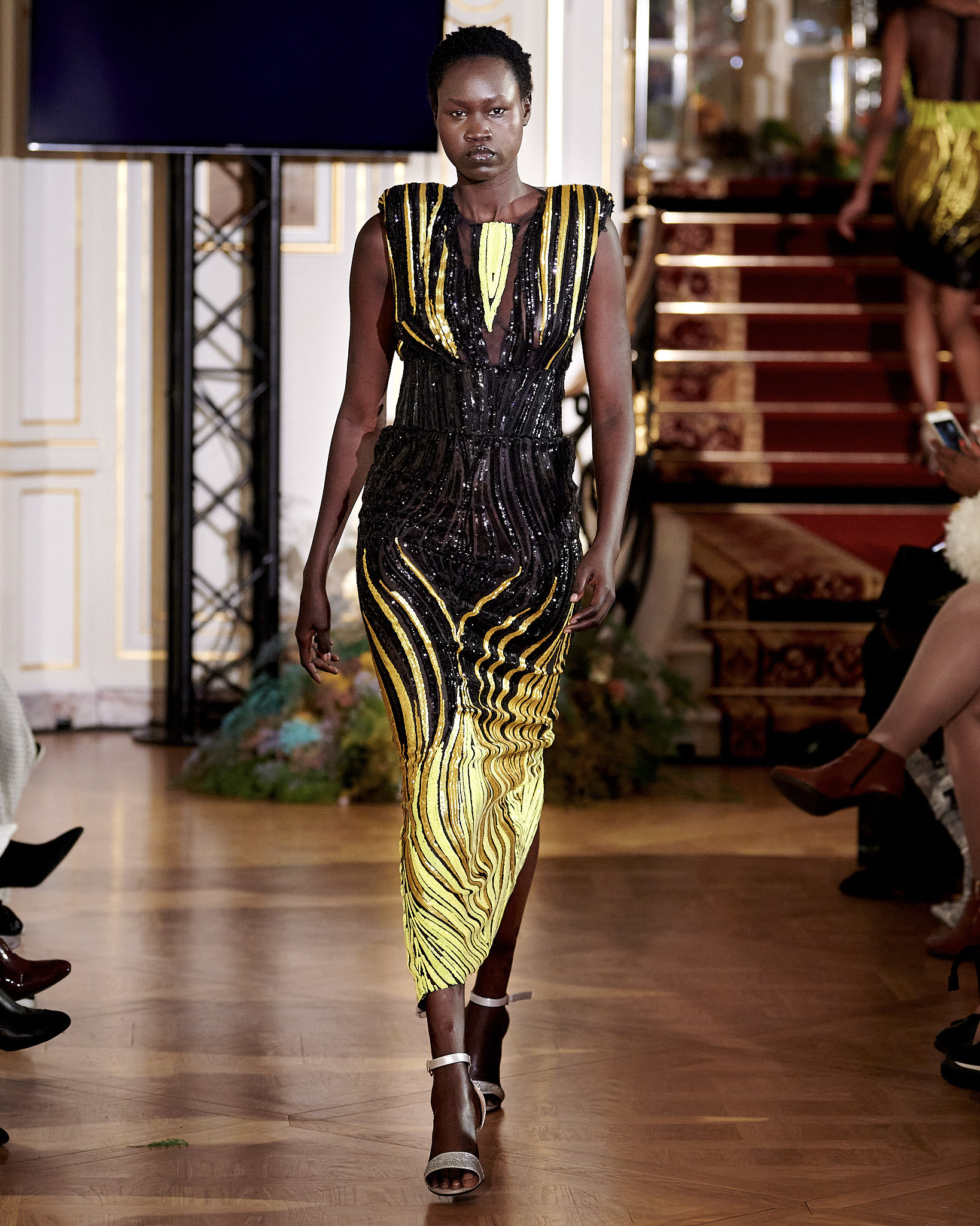South African who designed dresses for Beyonce, showcases his work in Paris!
