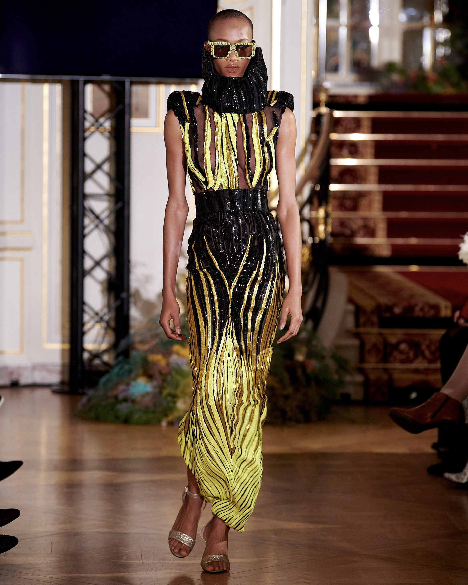 South African who designed dresses for Beyonce, showcases his work in Paris!
