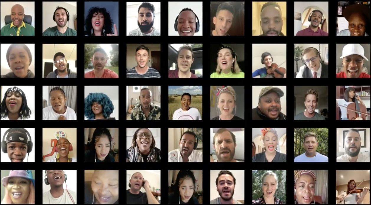 Sounds the call to come together! #AnthemChallengeRSA