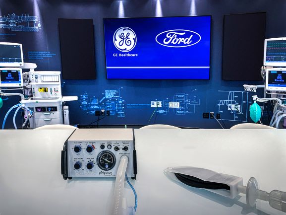 Ford to produce 50,000 ventilators in next 100 Days!