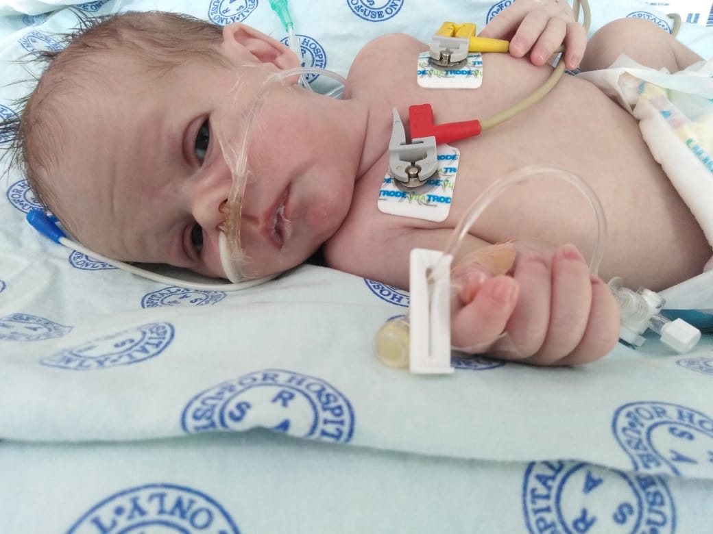 Renesmè - SA rally together to raise funds for 16-day old who needs a heart operation!