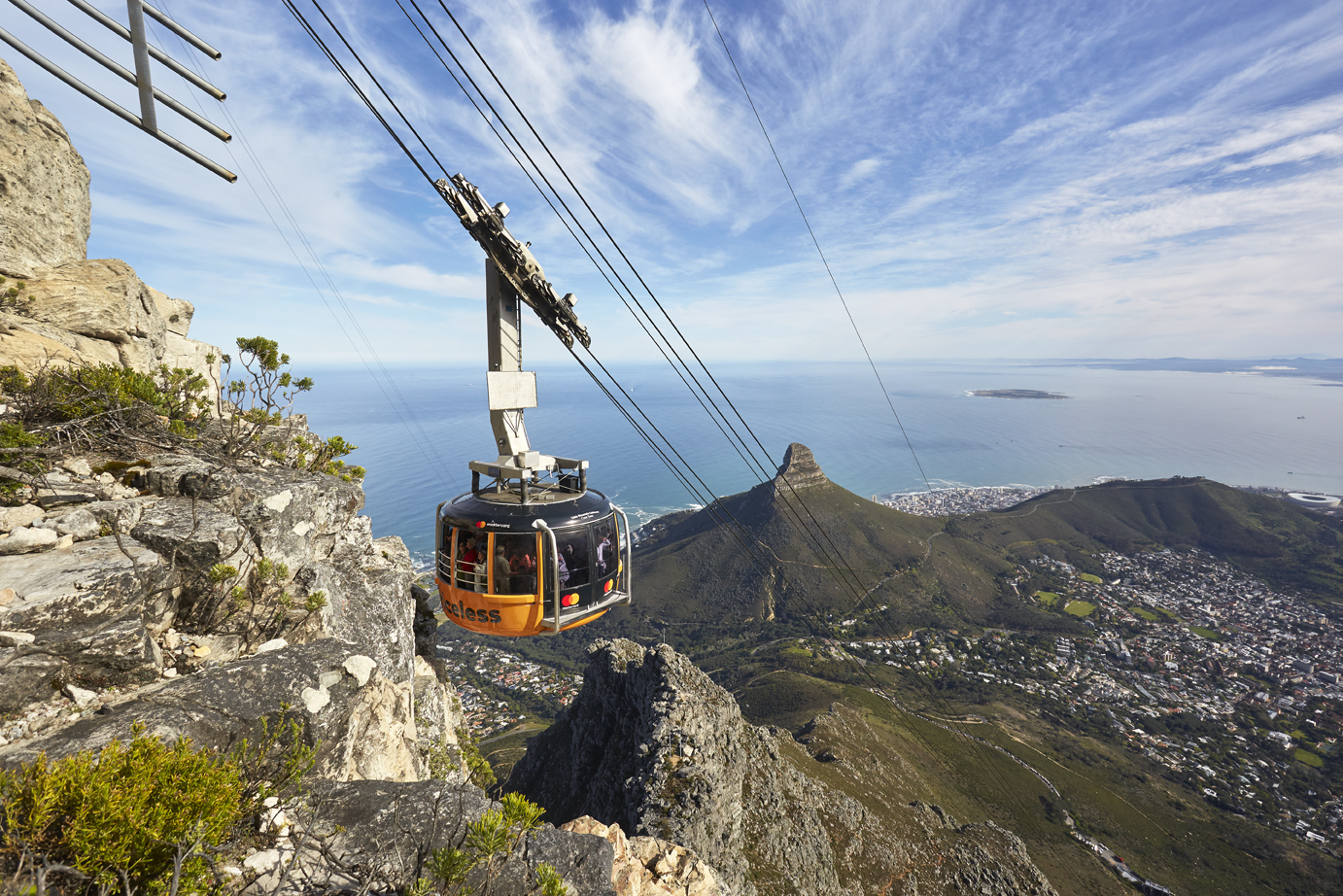 Mountain The history of an iconic landmark, the Table Mountain cableway