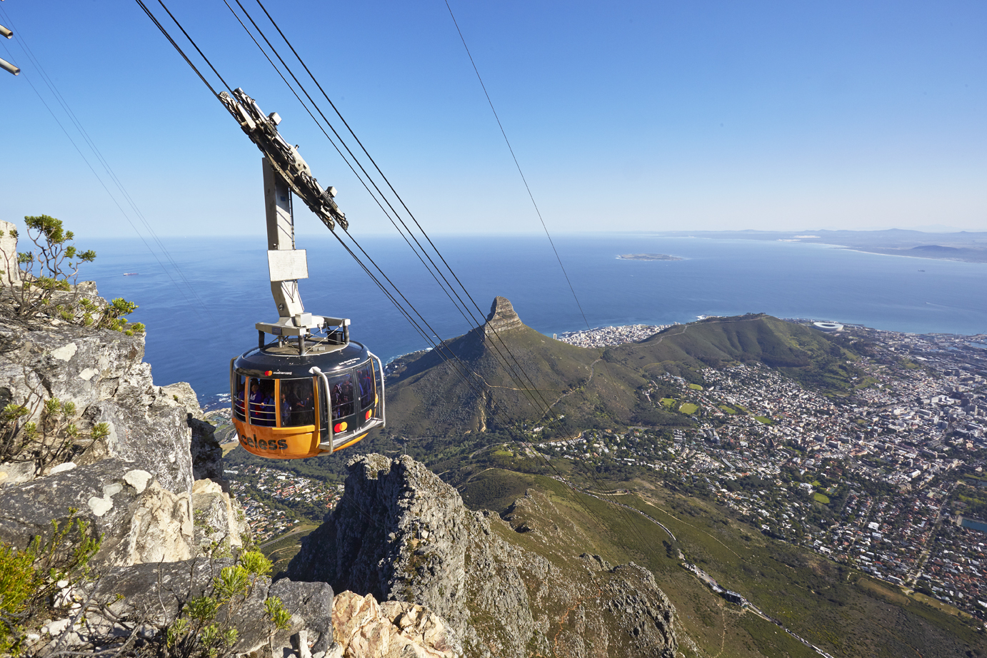 Birthday The history of an iconic landmark, the Table Mountain cableway